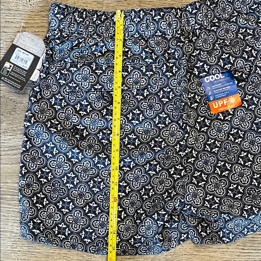 The American Outdoorsman Navy Floral Women's Board Shorts Size M - Picture 6 of 14